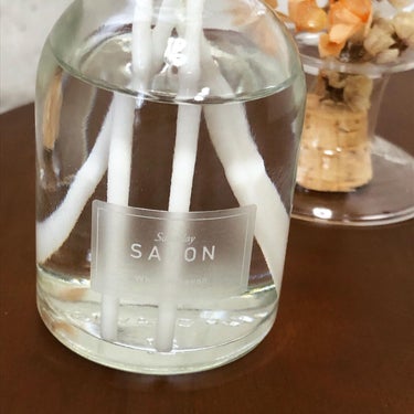 サワデー 香るスティック SAVONのクチコミ「透明感のある自然なせっけんの香りで
優しく透明感のある空間に✨
 
Sawaday香るStic.....」（3枚目）