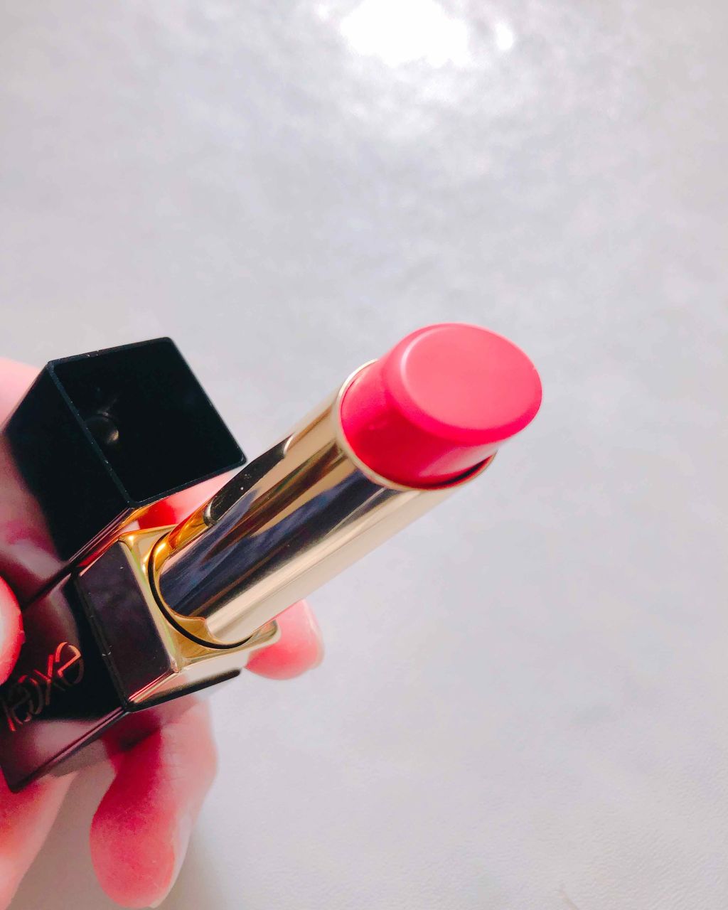 グレイズバームリップ/excel/口紅を使ったクチコミ（2枚目）