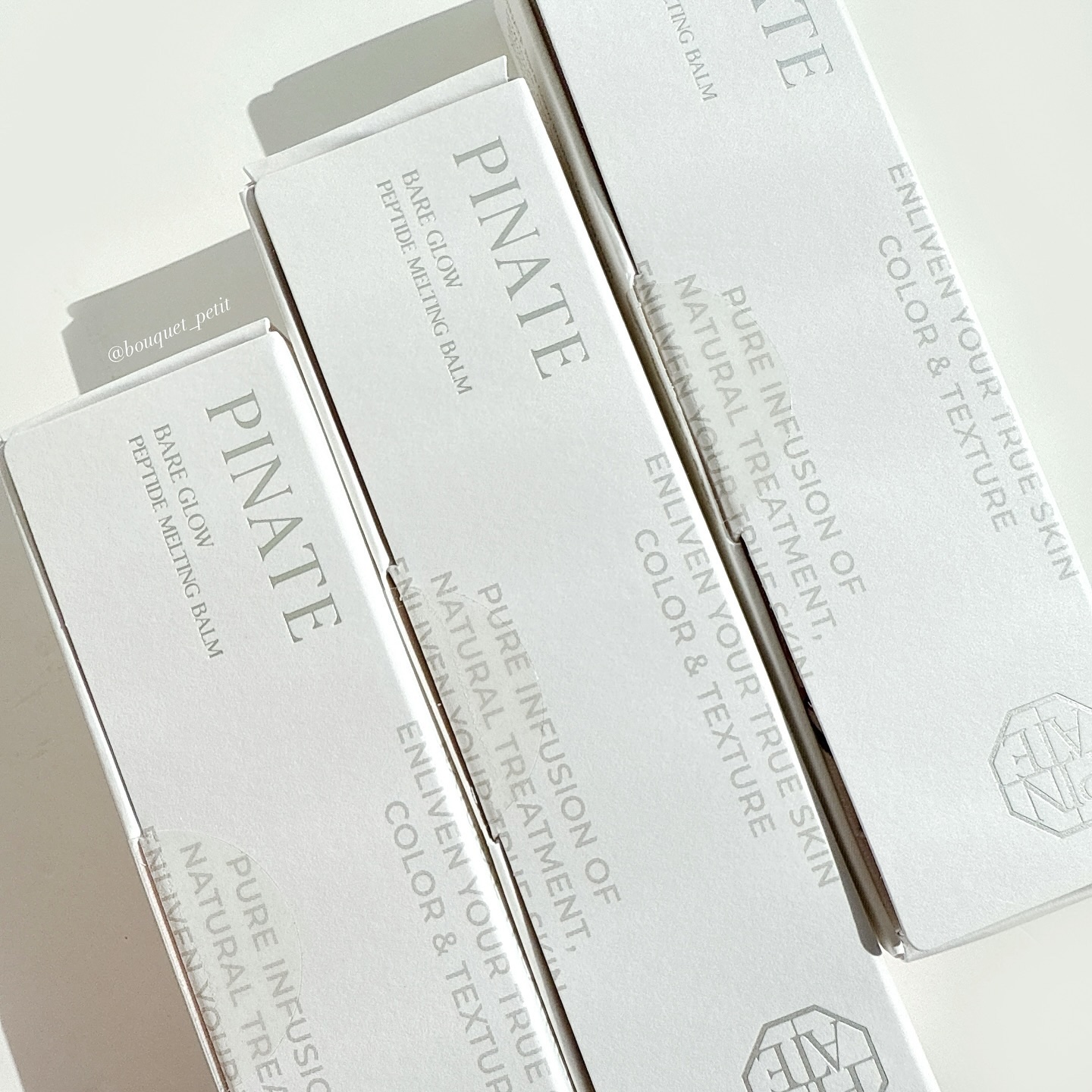 ベアグローペプチドメルティングバーム/PINATE/口紅を使ったクチコミ（2枚目）