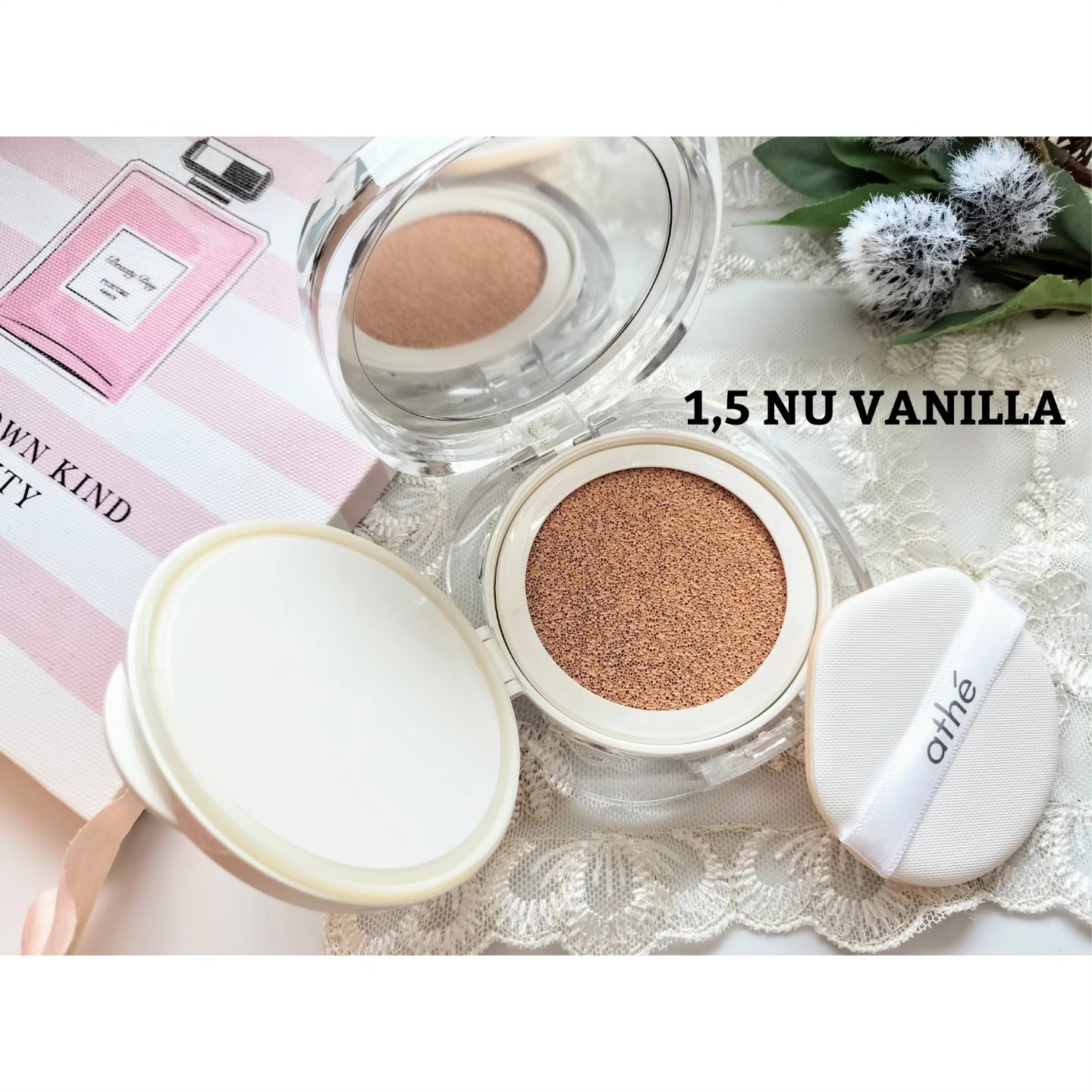 グレーズ ウォータリング クッション/athé/クッションファンデーションを使ったクチコミ（3枚目）