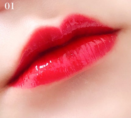 ホリカホリカ ハートクラッシュグローティントエアー/HOLIKA HOLIKA/リップティントを使ったクチコミ(2枚目)