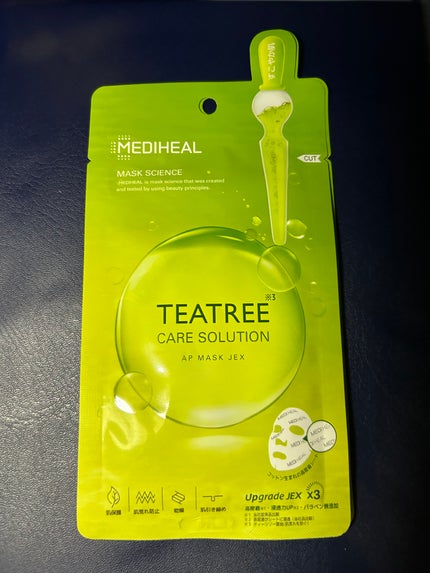 ティーツリーケアソリューション アンプルマスクJEX/MEDIHEAL/シートマスク・パックを使ったクチコミ(1枚目)