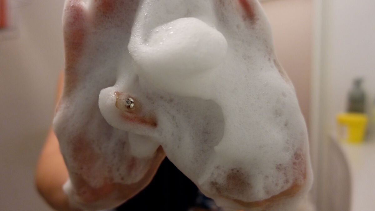 恋するおしり ヒップケアソープ/ペリカン石鹸/バスト・ヒップケアを使ったクチコミ(6枚目)