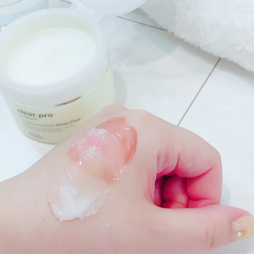 ソフティモ クリアプロ クレンジングバーム ディープクリア/ソフティモ/クレンジングバームを使ったクチコミ(7枚目)
