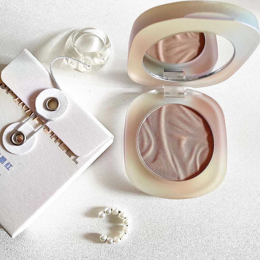 ソフトシェルチーク/Joocyee/パウダーチークを使ったクチコミ(1枚目)