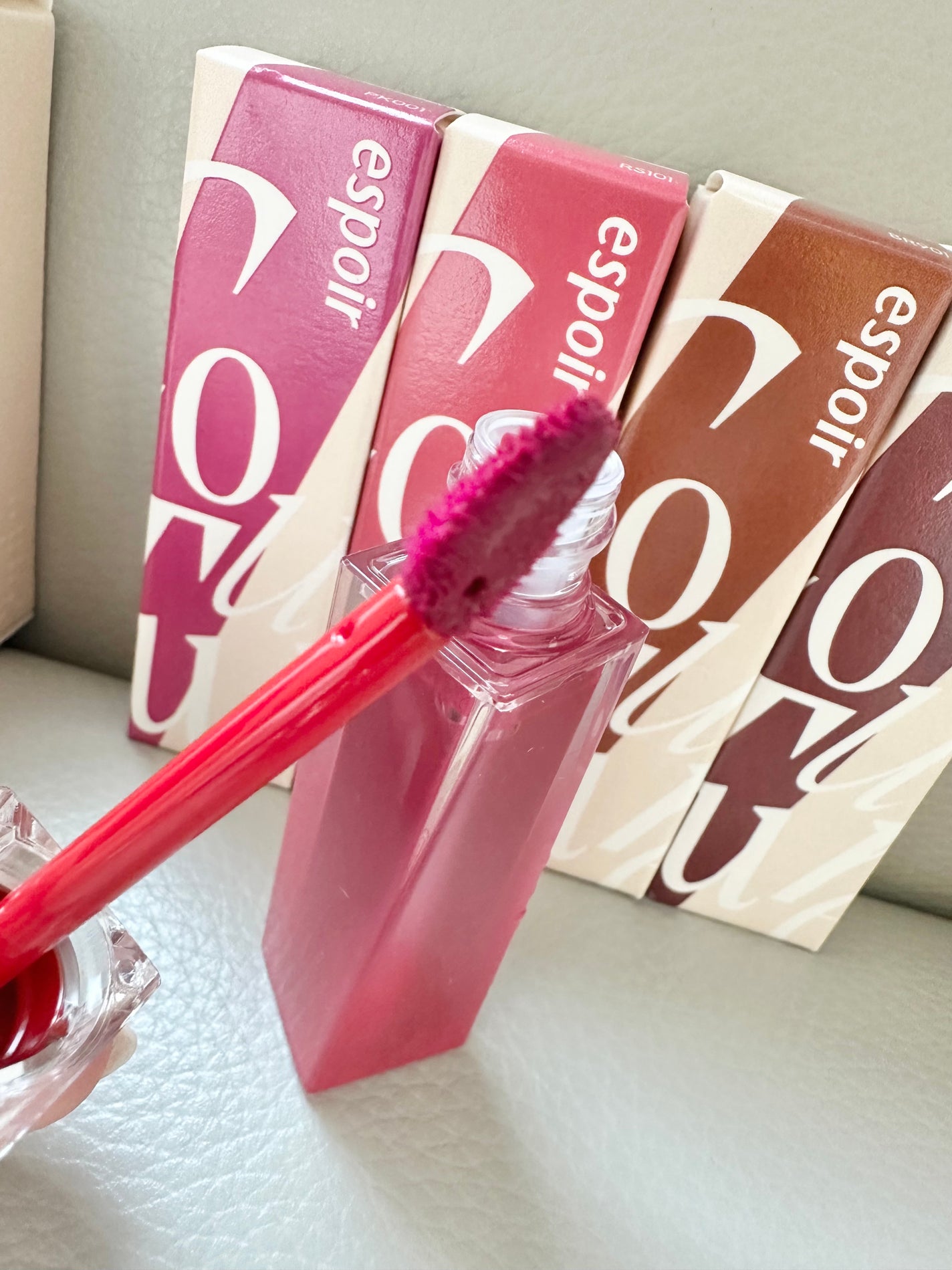 クチュールリップティントグレイズ/espoir/リップティントを使ったクチコミ(3枚目)