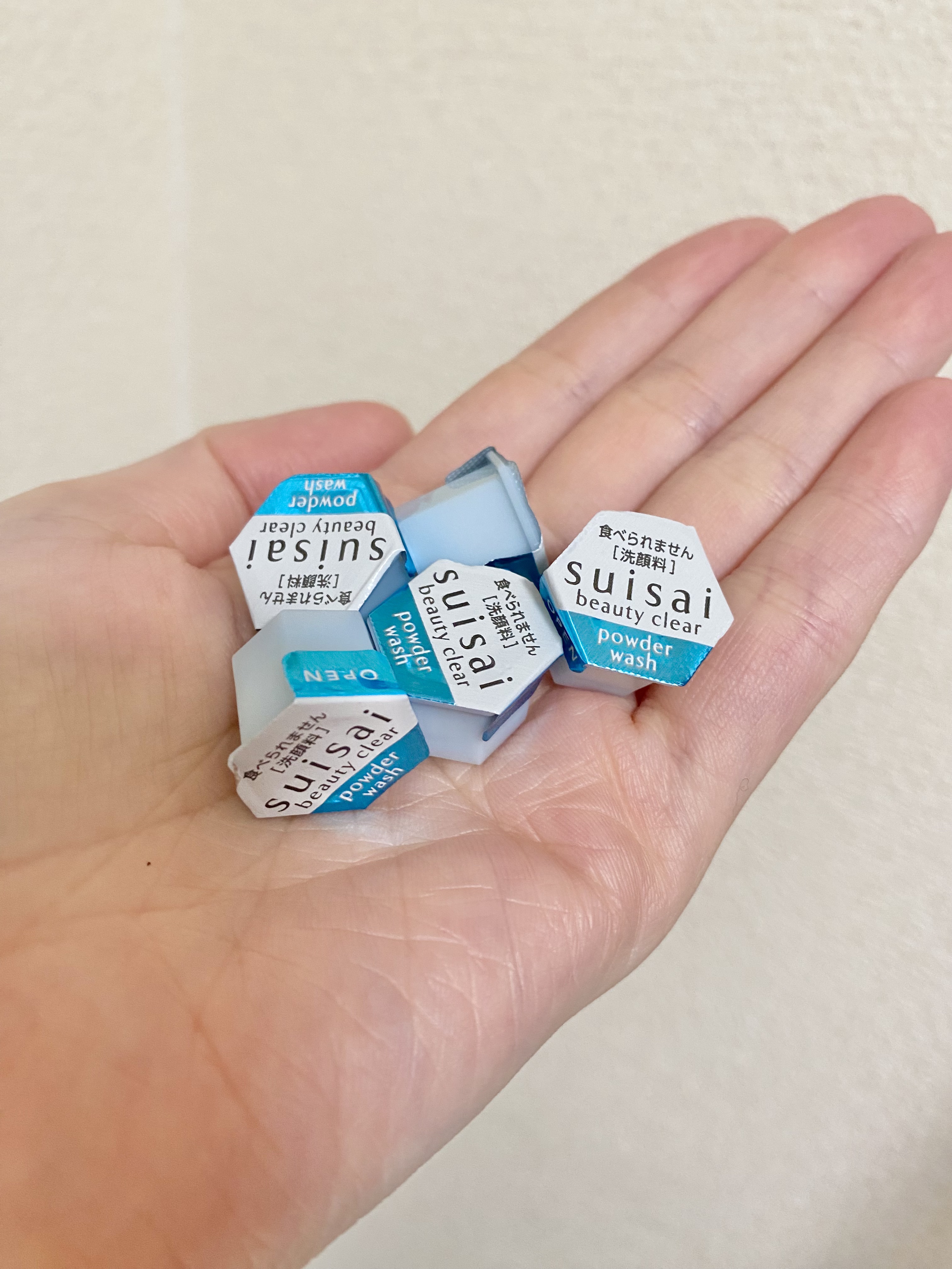 スイサイ ビューティクリア パウダーウォッシュN/suisai/洗顔パウダーを使ったクチコミ（2枚目）