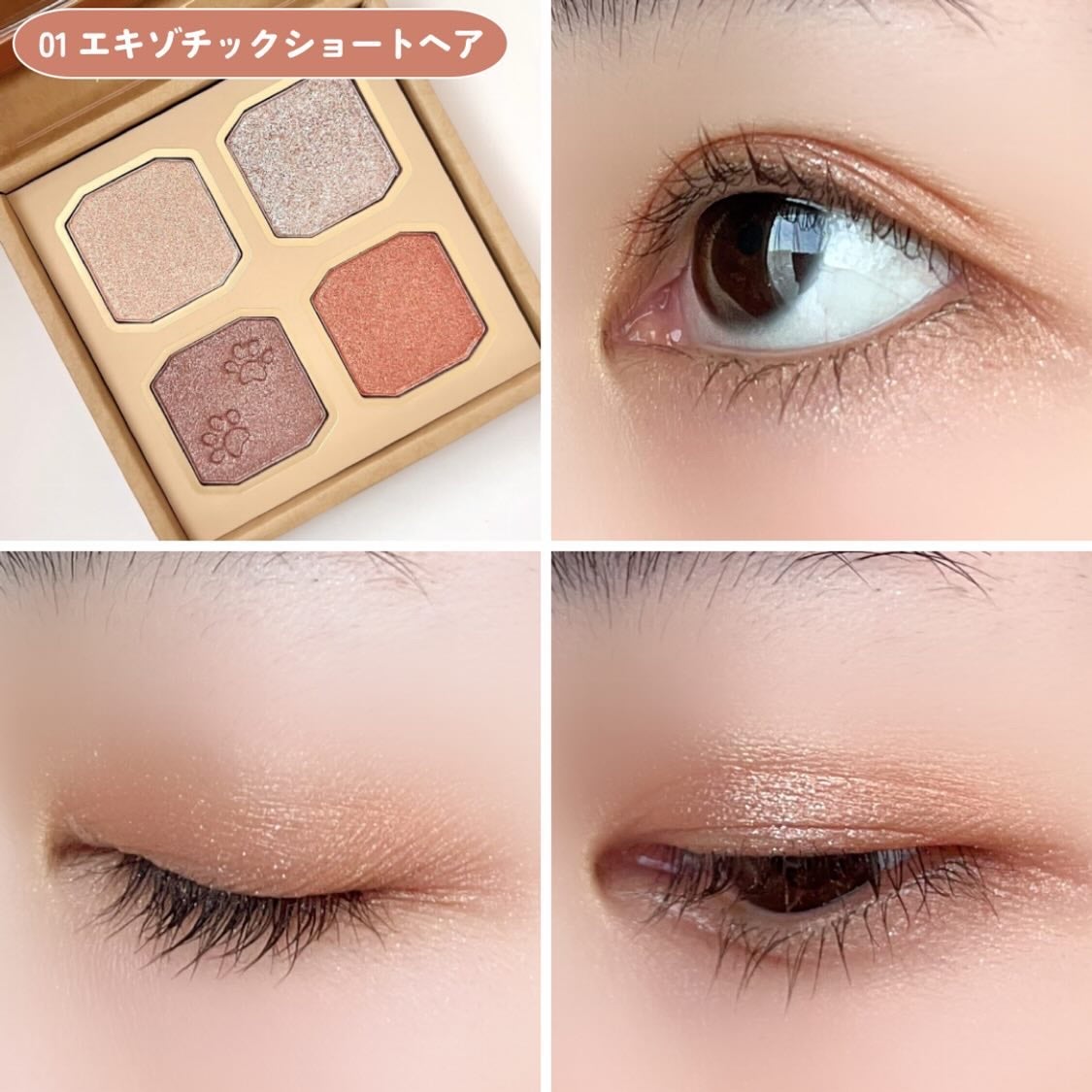 マイキティアイパレット/MilleFée/アイシャドウパレットを使ったクチコミ(6枚目)