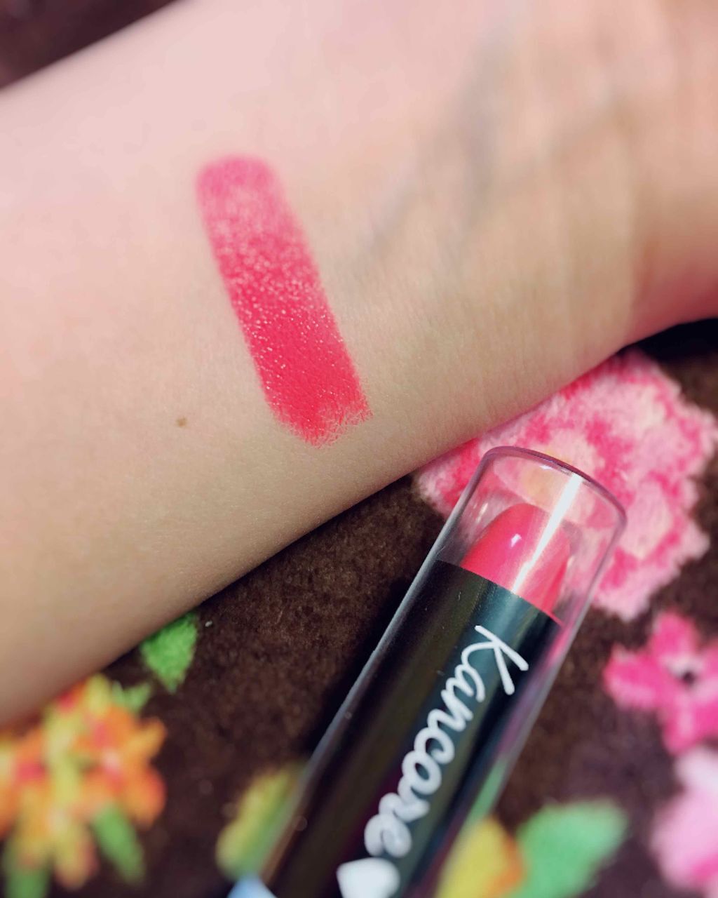 カンコレ リップスティック/DAISO/口紅を使ったクチコミ（2枚目）