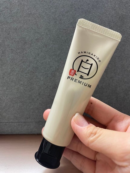 歯磨き堂 薬用ホワイトニングペースト プレミアム/歯磨き堂/歯磨き粉を使ったクチコミ(1枚目)