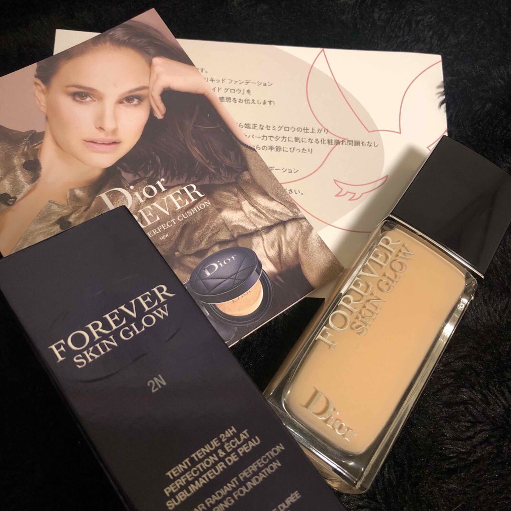 【旧】ディオールスキン フォーエヴァー フルイド グロウ/Dior/リキッドファンデーションを使ったクチコミ(3枚目)