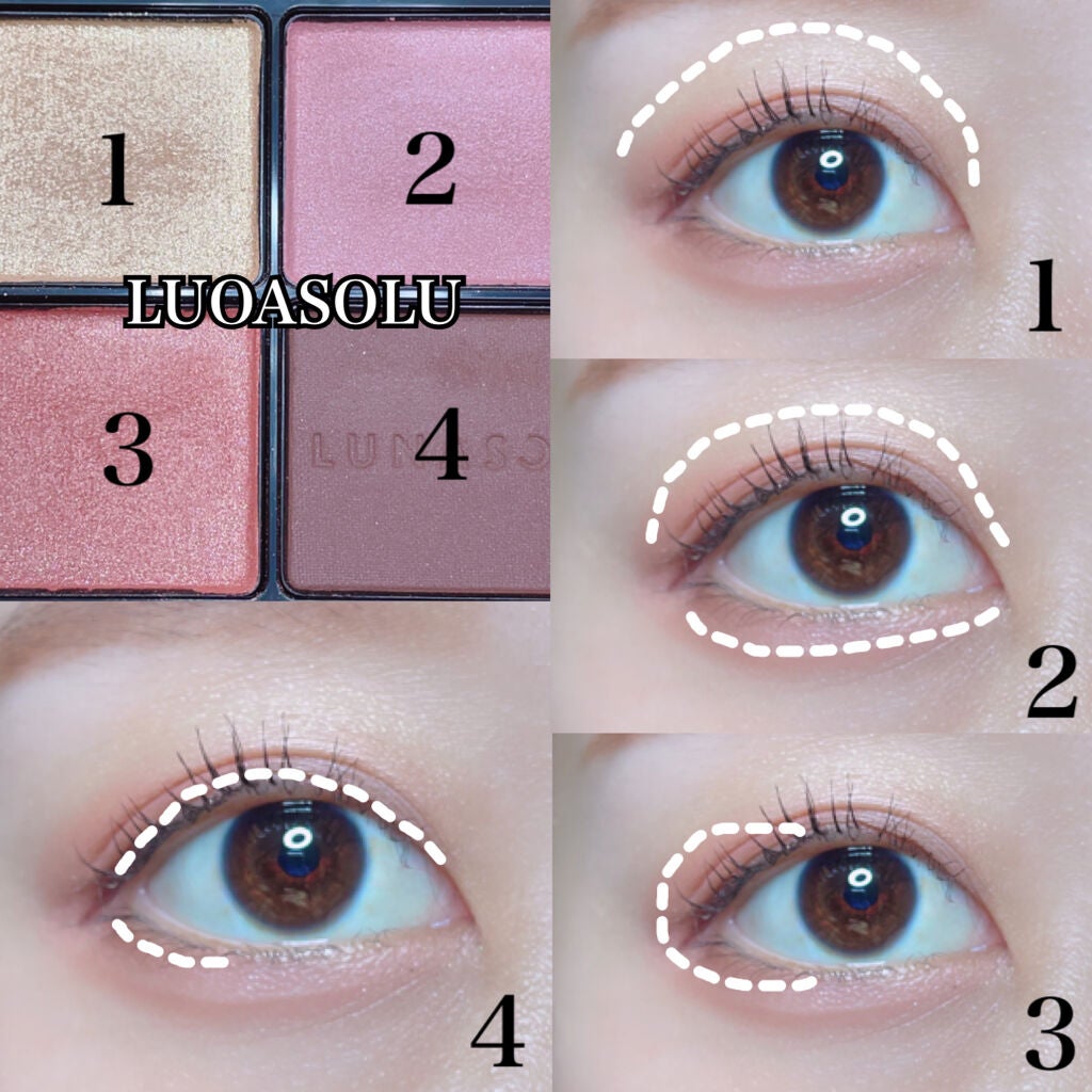 クワッドアイシャドー/NARS/アイシャドウパレットを使ったクチコミ(7枚目)