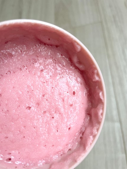 Q+Me スウィート ボム タラソ スクラブ/AGARISM/バスト・ヒップケアを使ったクチコミ(2枚目)