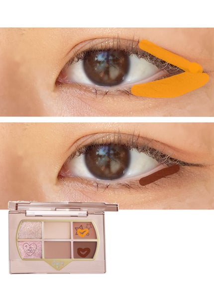 レトロマグネティック アイシャドウパレット/FlowerKnows/アイシャドウパレットを使ったクチコミ(4枚目)