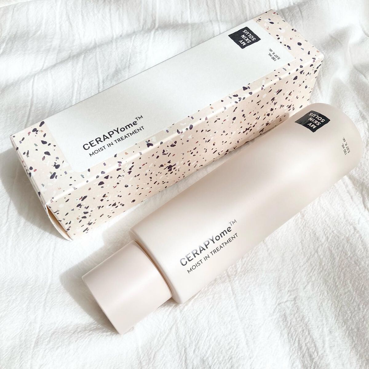 CERAPYome Moist In Treatment/my skin solus/美容液を使ったクチコミ(4枚目)