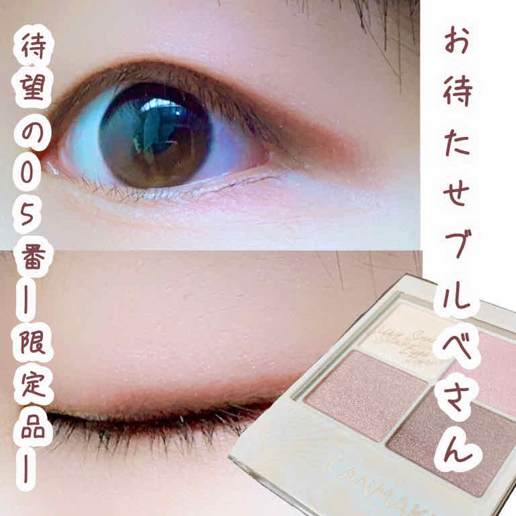 シルキースフレアイズ/キャンメイク/アイシャドウパレットを使ったクチコミ（1枚目）