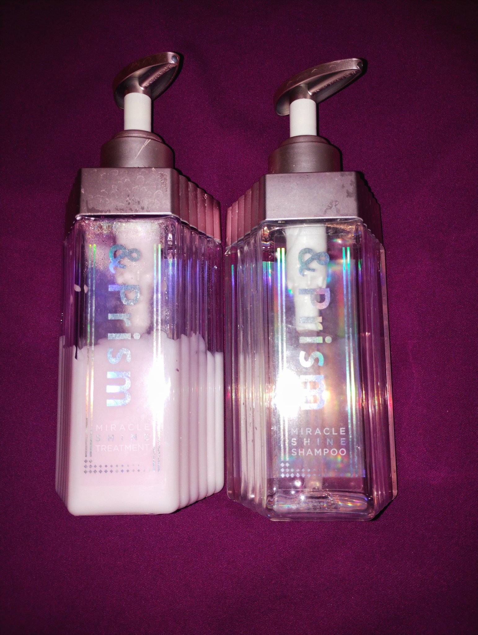 ミラクル シャイン シャンプー/ヘアトリートメント/&Prism/市販シャンプーを使ったクチコミ（1枚目）