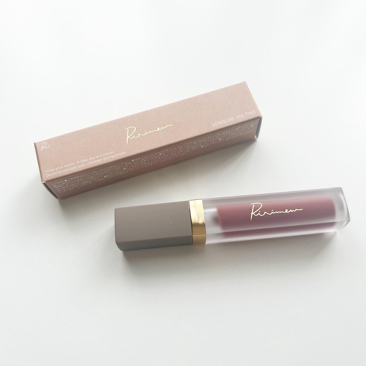 センシュアルフィックスティント/Ririmew/リップティントを使ったクチコミ(1枚目)