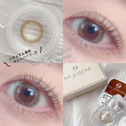アンジョルノ/en Giorno/カラーコンタクトレンズを使ったクチコミ(1枚目)