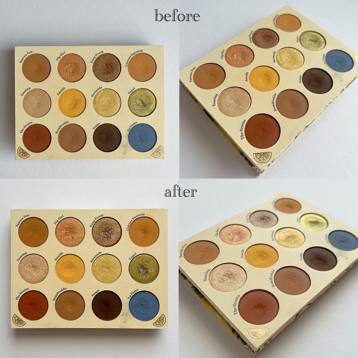 Limoncello Eyeshadow Palette/ColourPop/アイシャドウパレットを使ったクチコミ（2枚目）