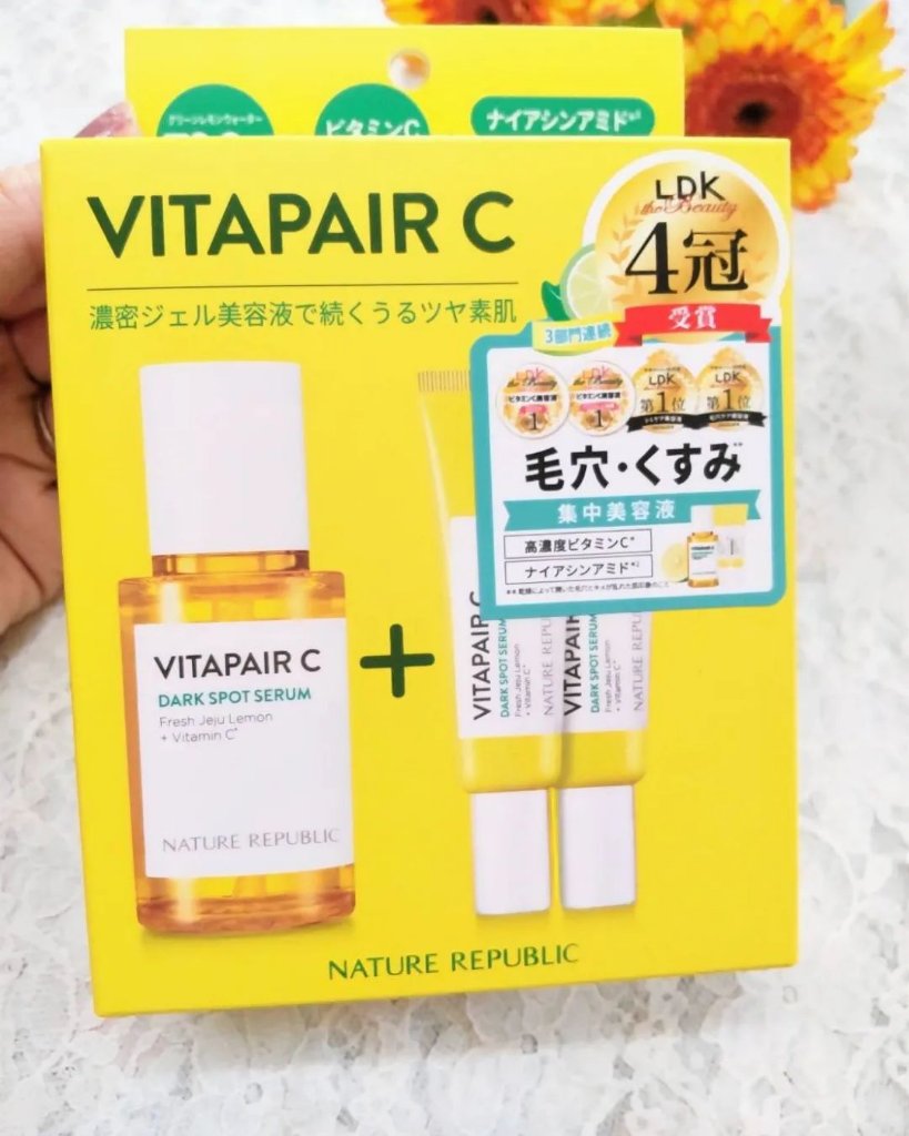 ビタペアC 集中美容液スペシャルセット/ネイチャーリパブリック/美容液を使ったクチコミ（2枚目）