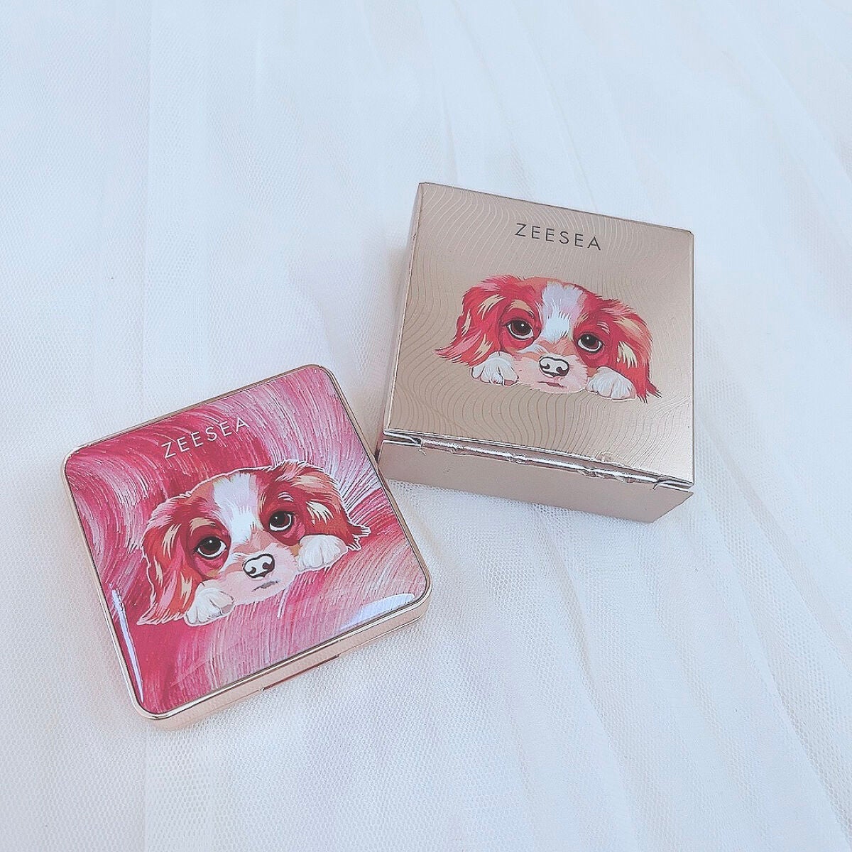 アニマルアイシャドウ(4シェード)/ZEESEA/アイシャドウパレットを使ったクチコミ(2枚目)