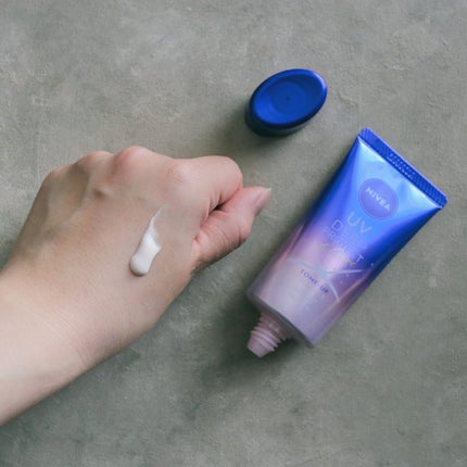 ニベアUV ディープ プロテクト&ケア トーンアップ エッセンス/ニベア/日焼け止めローションを使ったクチコミ(3枚目)