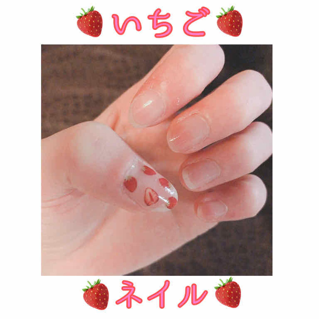 しずくネイルシール/キャンドゥ/ネイルシールを使ったクチコミ（1枚目）