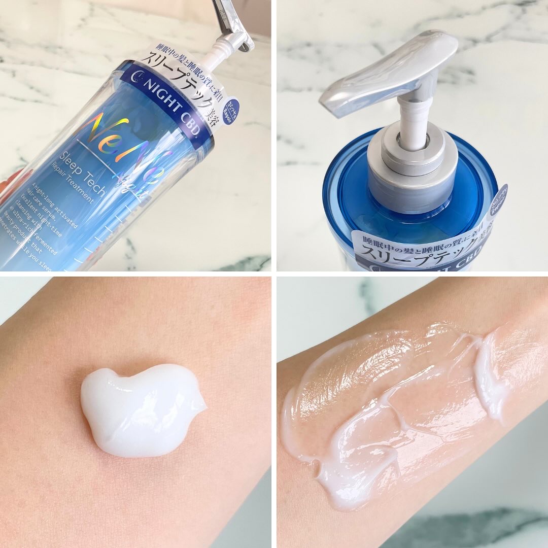 スリープテック リペア シャンプー／ヘアトリートメント/NeNe Night/市販シャンプーを使ったクチコミ（3枚目）