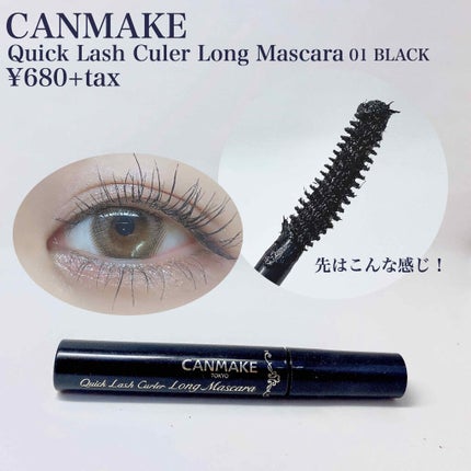 クイックラッシュカーラー ロングマスカラ/キャンメイク/マスカラを使ったクチコミ(2枚目)