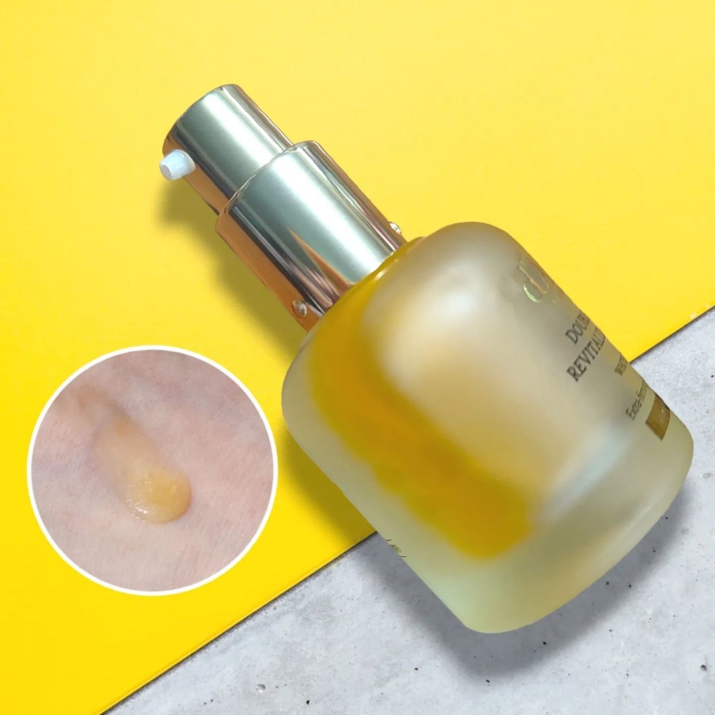 ホワイトトリュフダブルレイヤーリバイタライジングセラム/ダルバ/美容液を使ったクチコミ(3枚目)