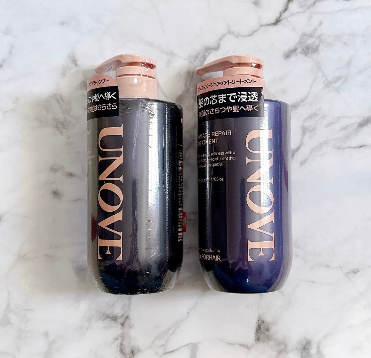 ディープダメージシャンプー&トリートメントセット/UNOVE/シャンプー・コンディショナーを使ったクチコミ(1枚目)