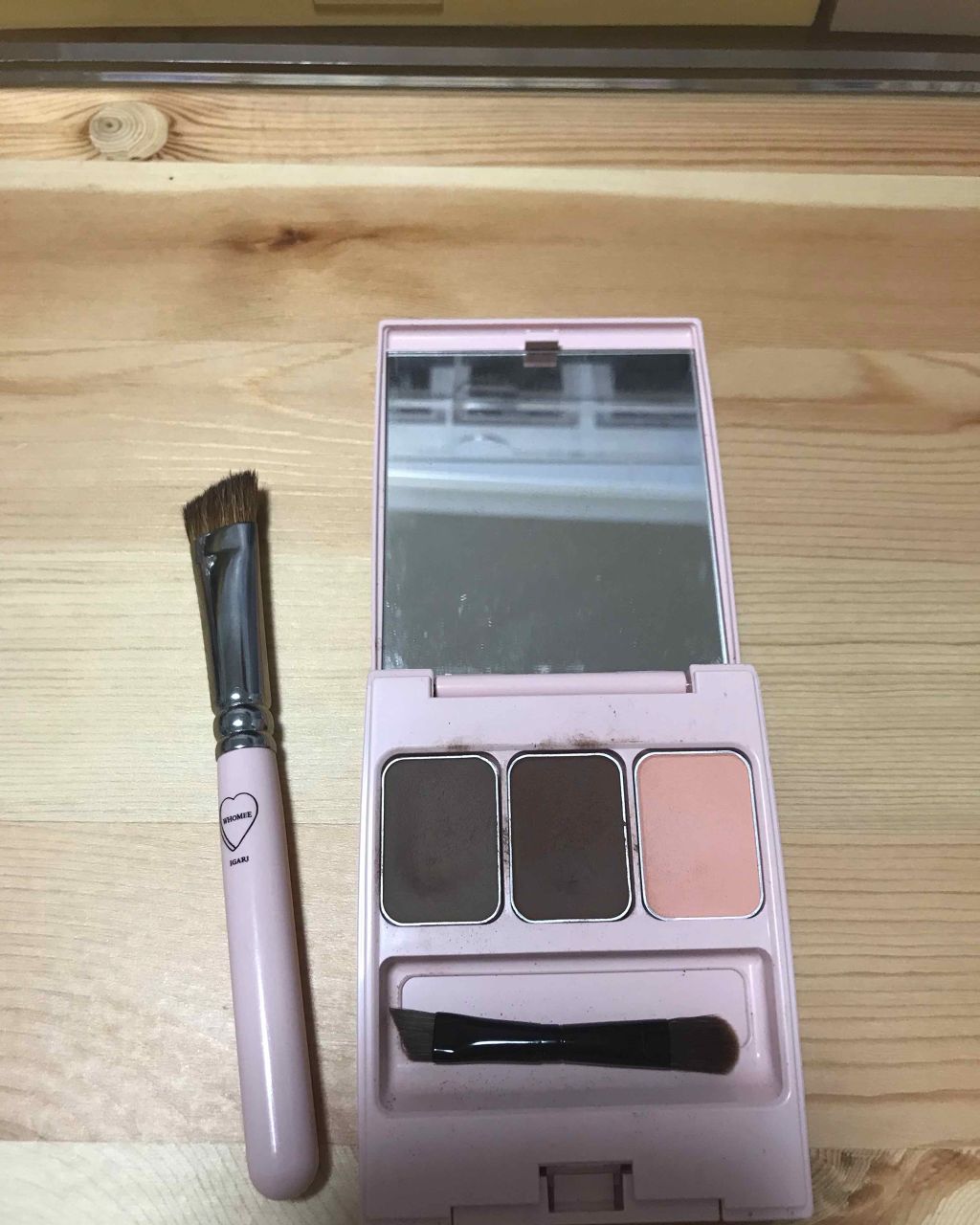 フーミー アイブロウブラシ 熊野筆/WHOMEE/メイクブラシを使ったクチコミ(2枚目)