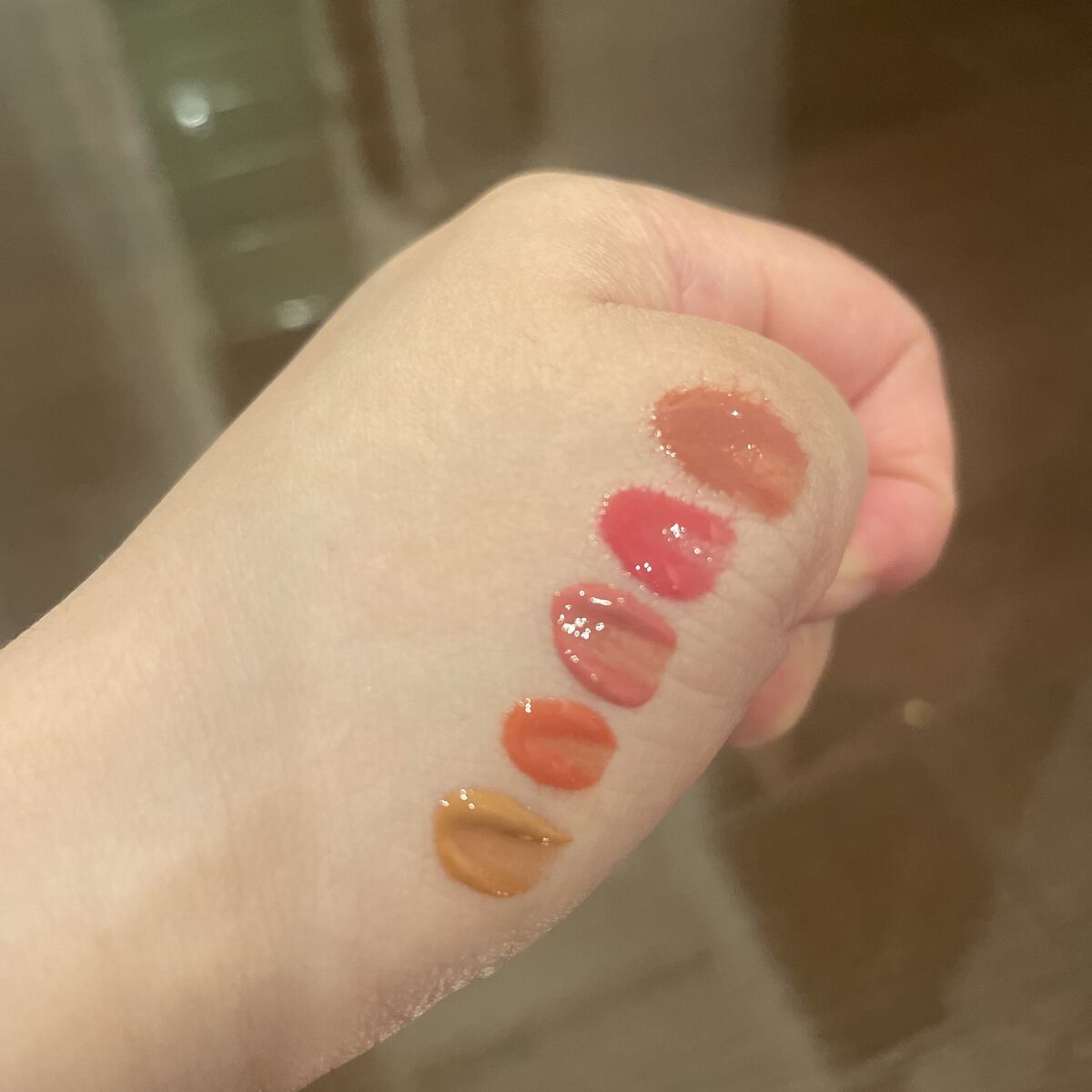 フルーティーグラムティント/Laka/リップティントを使ったクチコミ（2枚目）