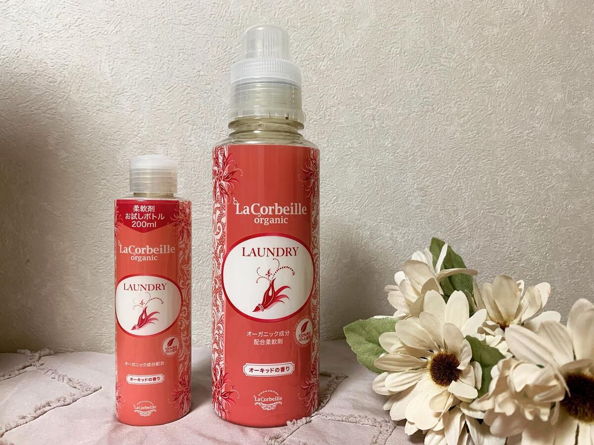 オーガニック ランドリー オーキッドの香り/ラ　コルベイユ/洗濯洗剤を使ったクチコミ（1枚目）