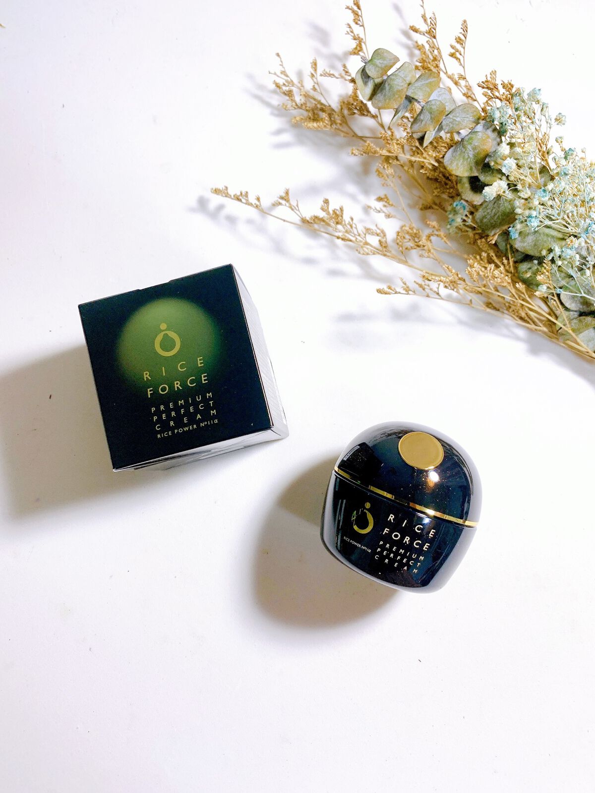 プレミアムパーフェクトクリーム/ライスフォース/フェイスクリームを使ったクチコミ（2枚目）