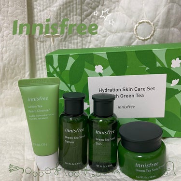 グリーンティー スキンケア トライアルセット/innisfree/化粧水を使ったクチコミ（1枚目）