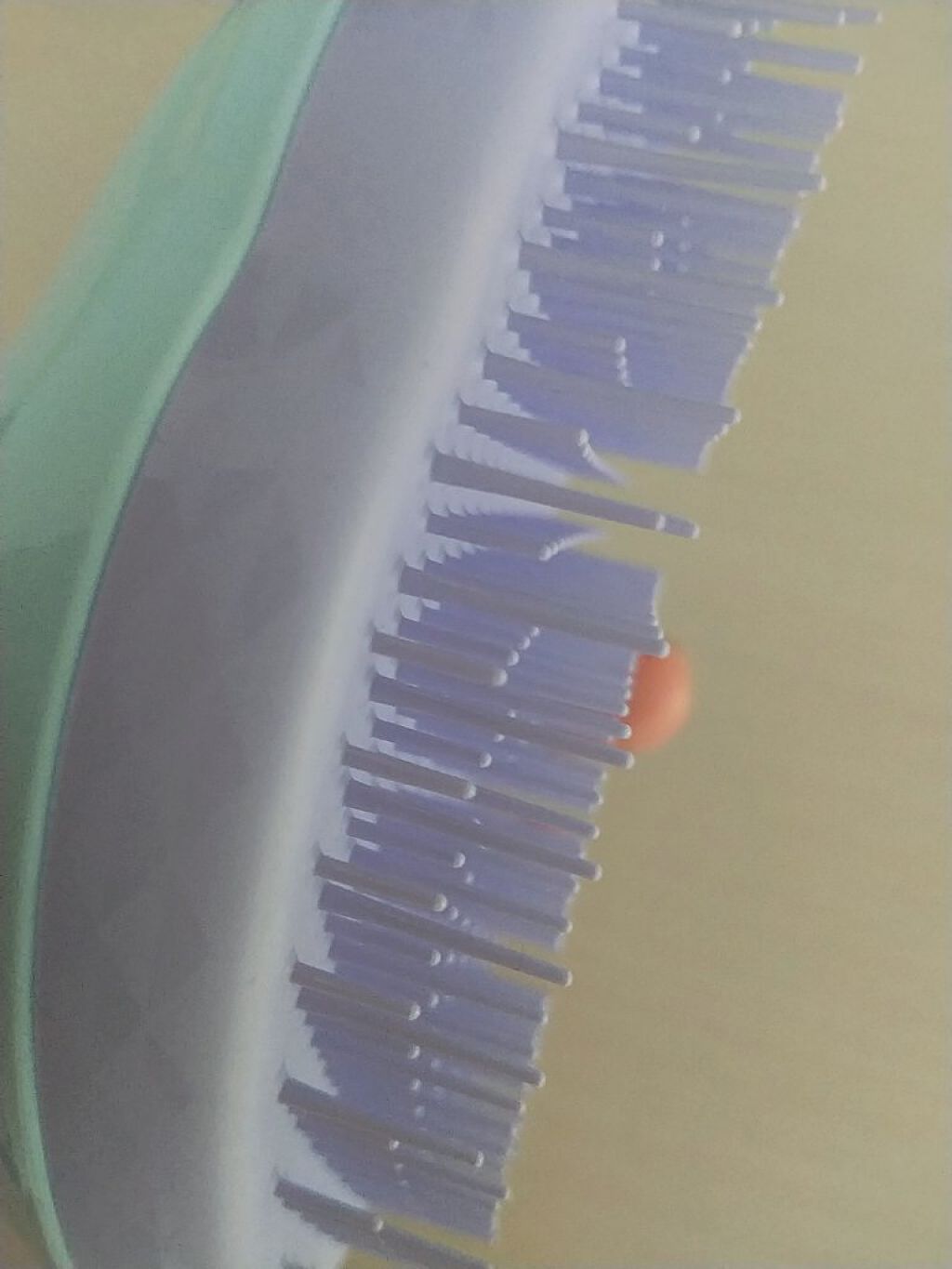 ザ・オリジナル ソフト＆ダメージ ミントシャーベット/TANGLE TEEZER/ヘアブラシを使ったクチコミ（2枚目）