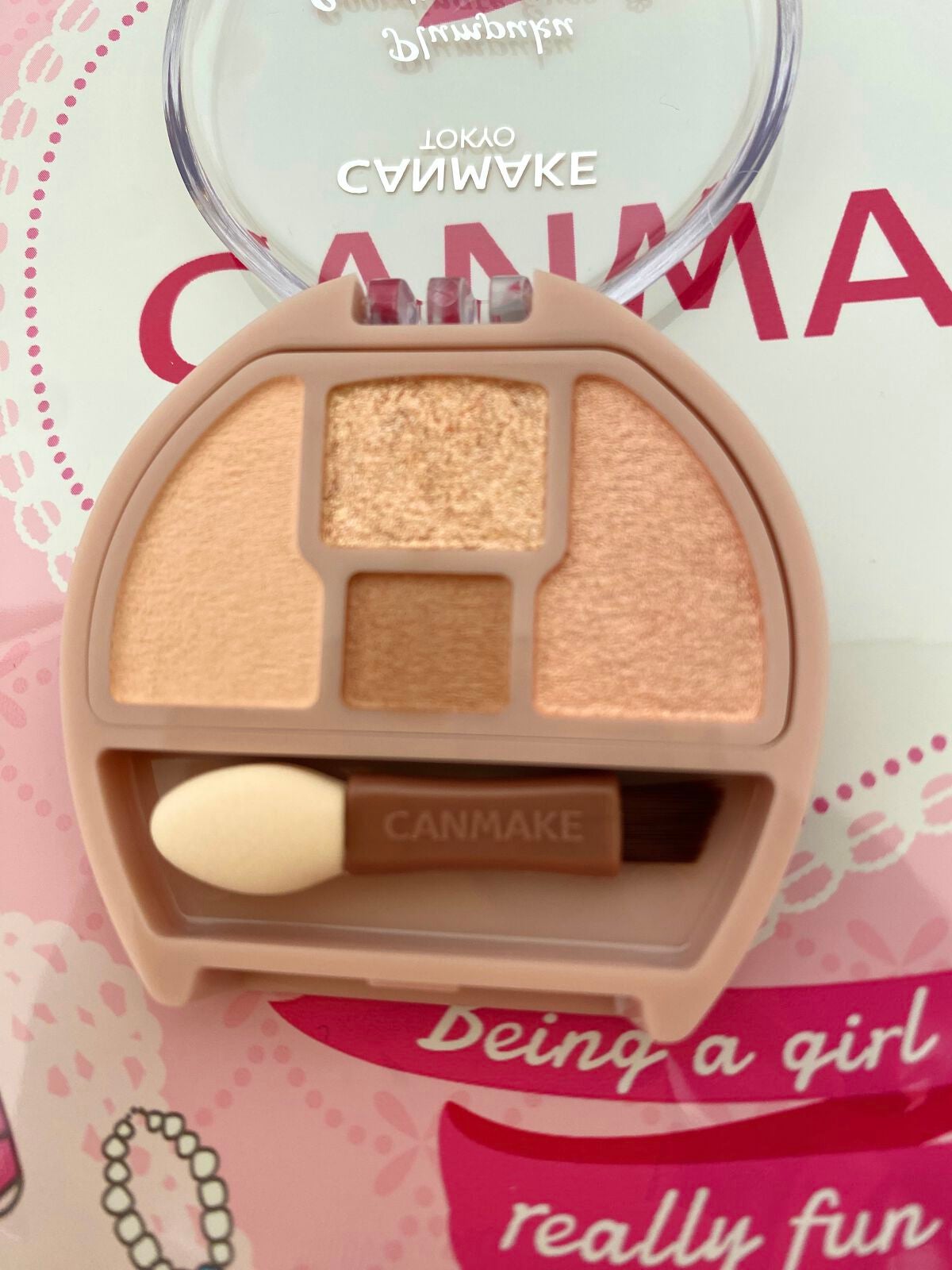 プランぷくコーデアイズ/キャンメイク/パウダーアイシャドウを使ったクチコミ(3枚目)