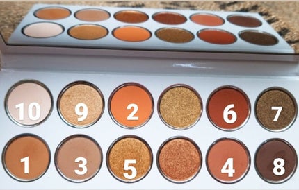KYLIE JENNER  PRESSED POWDER PALETTE/Kylie Cosmetics/アイシャドウパレットを使ったクチコミ(2枚目)