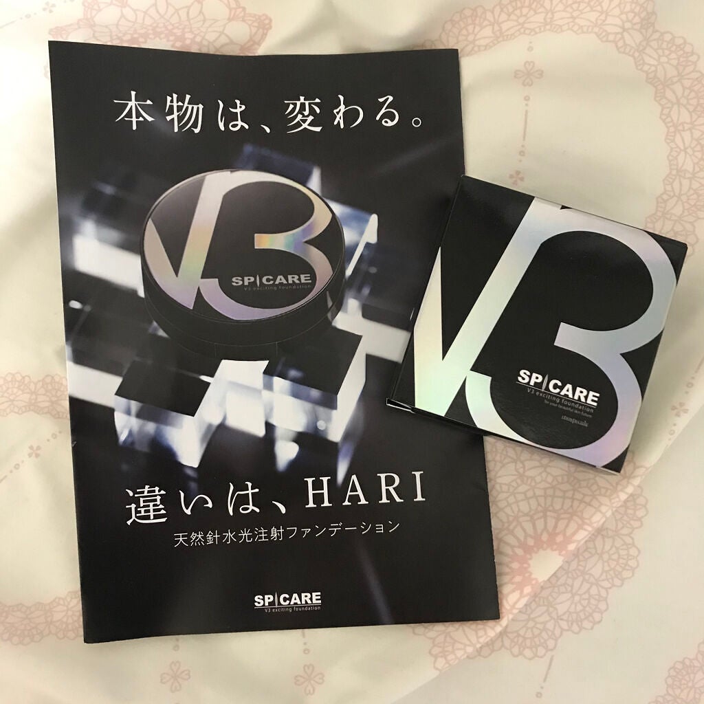 V3 エキサイティングファンデーション/SPICARE/クッションファンデーションを使ったクチコミ(1枚目)