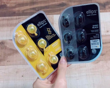 ヘアーオイル【トリートメント】/ellips/ヘアオイルを使ったクチコミ(2枚目)