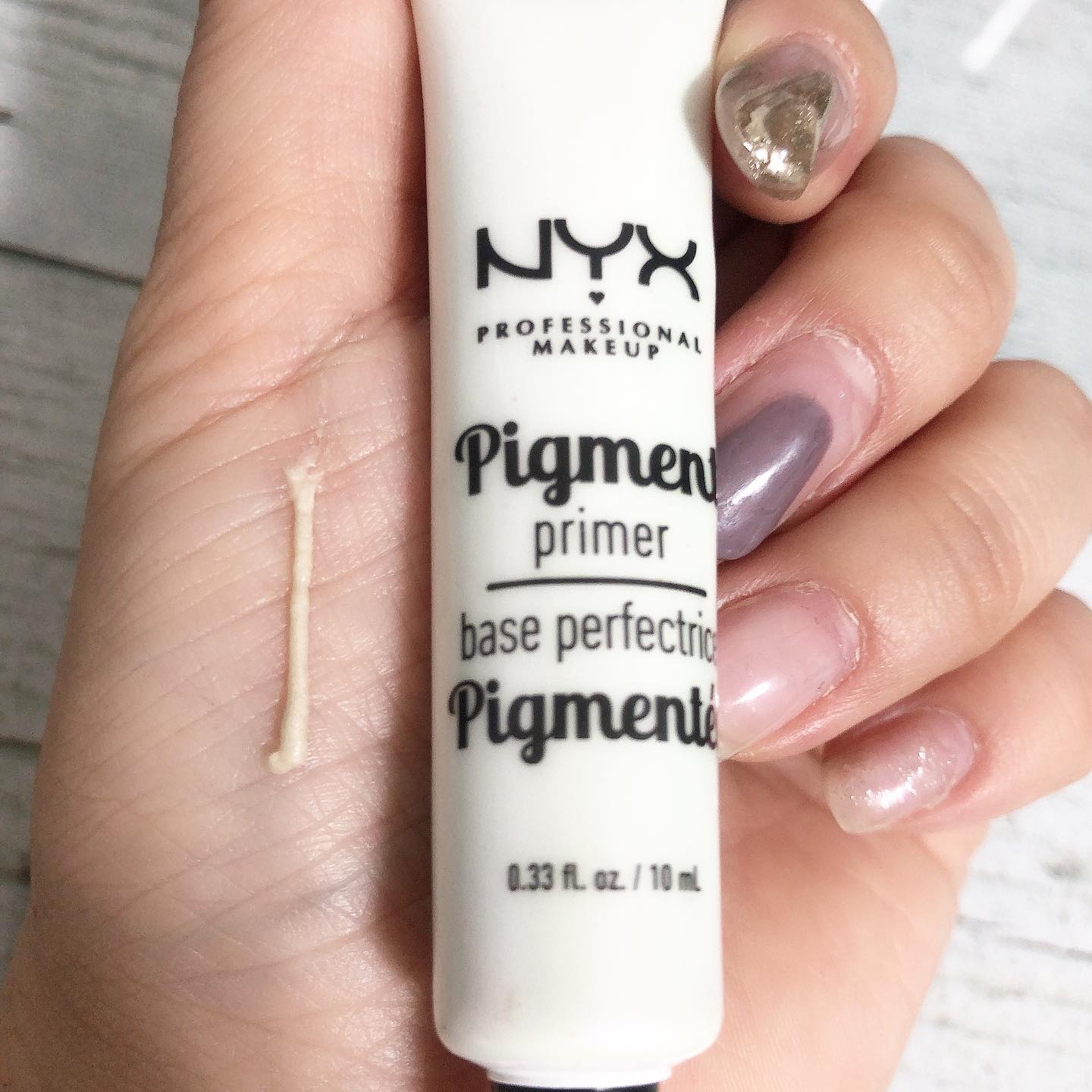 グリッタープライマー/NYX Professional Makeup/化粧下地を使ったクチコミ（2枚目）