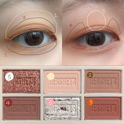 ハーシー プレイカラーアイズミニ/ETUDE/アイシャドウパレットを使ったクチコミ(2枚目)