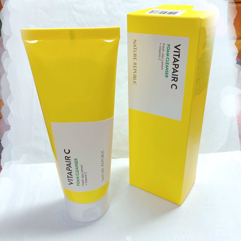 ビタペアC クレンジングフォーム/ネイチャーリパブリック/洗顔フォームを使ったクチコミ(2枚目)