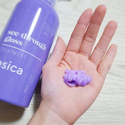 シースルーグロスシャンプー/トリートメント/rasica/市販シャンプーを使ったクチコミ(4枚目)