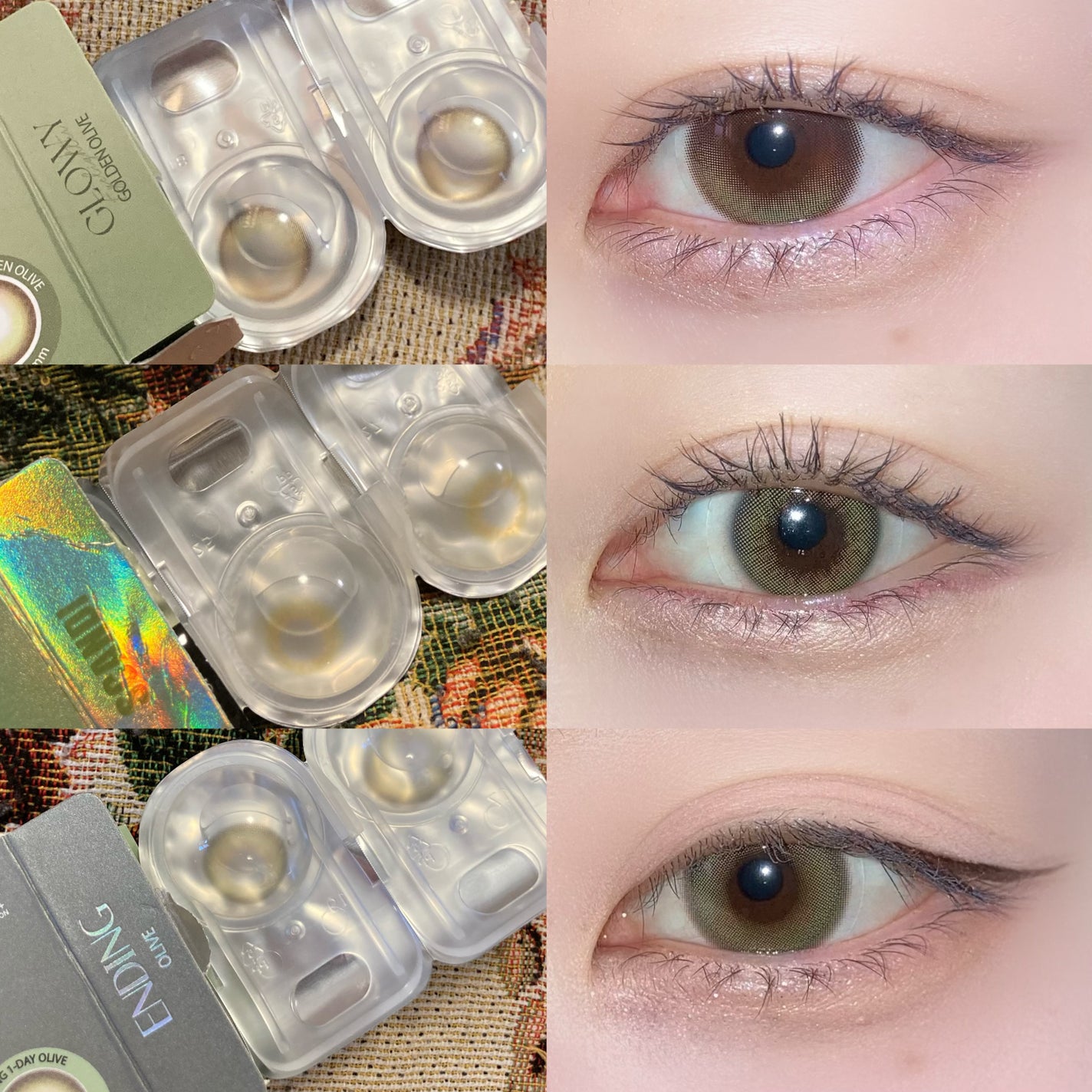 Glowy 1day/OLENS/ワンデー(1DAY)カラコンを使ったクチコミ(1枚目)