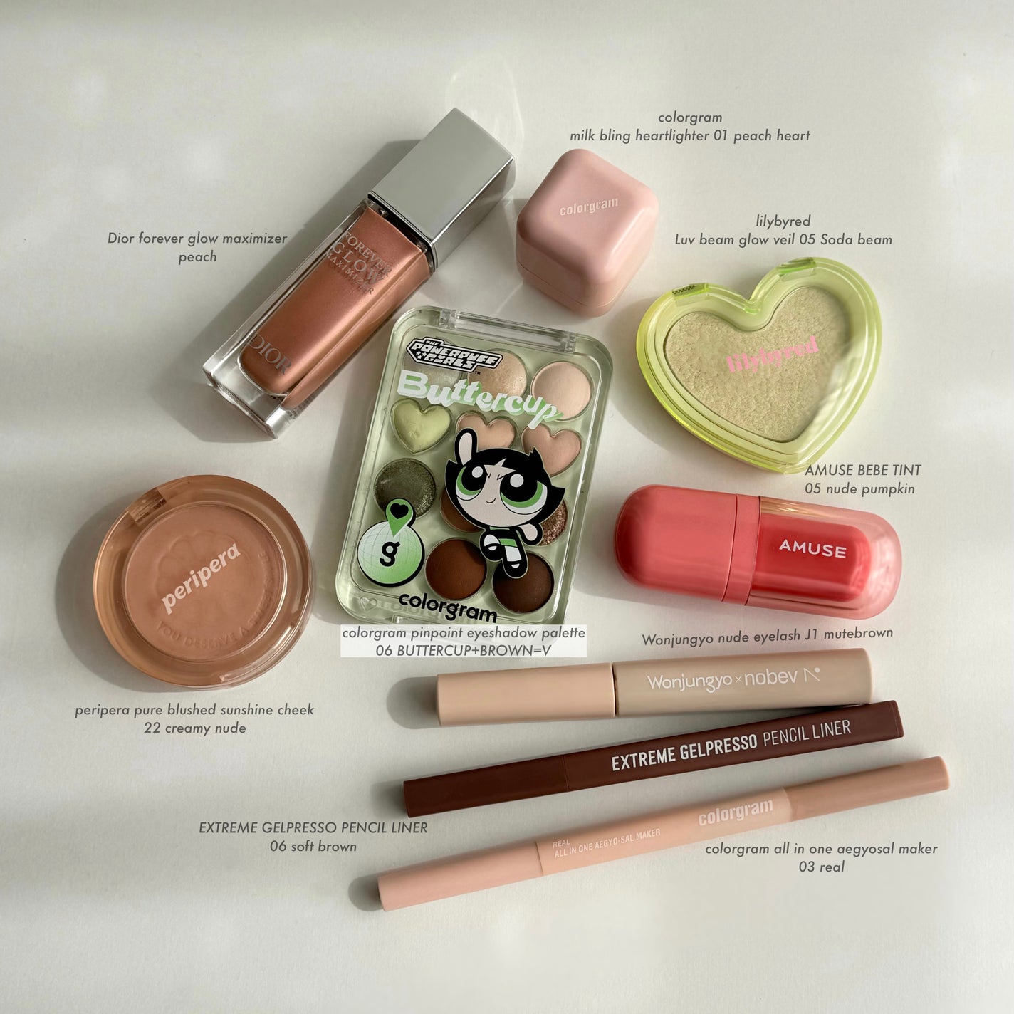 pudding 🍮𓂋 𓐄 🥛𓏸 ˒˒ on LIPS 「グリーン✖️ベージュ💚今日のメイクCOLORGRAM#PINP..」(2枚目)