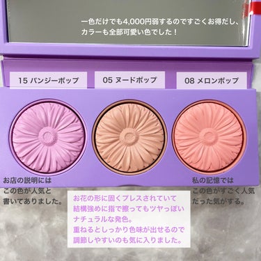 CLINIQUE クリニーク チーク ポップ パレット 21のクチコミ「＼　1月2日に購入したまさに『初買いコスメ』　／


実家からの帰省途中にあるアウトレットモー.....」（3枚目）