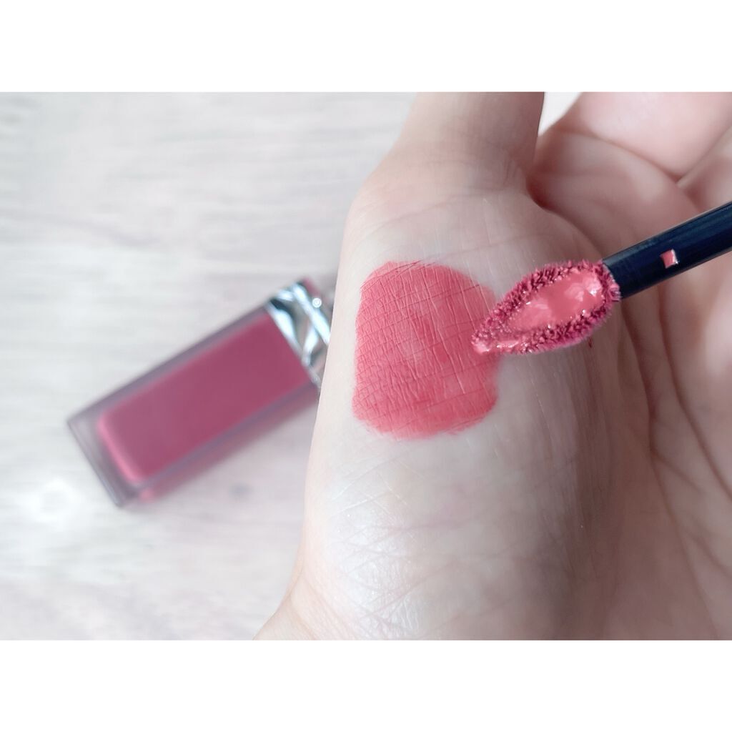 ルージュ ディオール フォーエヴァー リキッド/Dior/口紅を使ったクチコミ(3枚目)